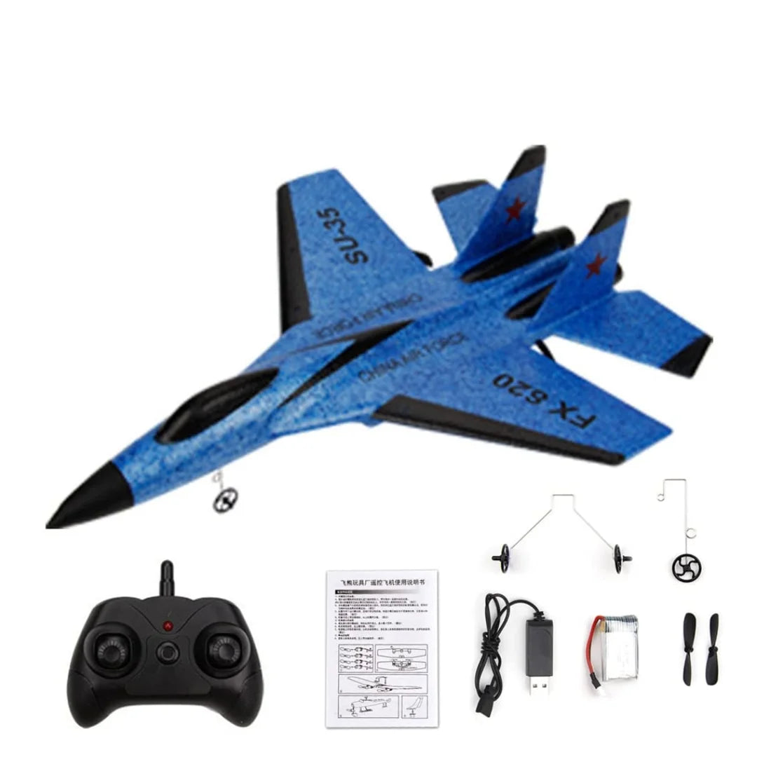 Fmingdou RC Plane SU-35 – EPP Foam Remote Control Fighter Jet for Kids