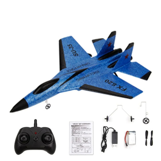 Fmingdou RC Plane SU-35 – EPP Foam Remote Control Fighter Jet for Kids