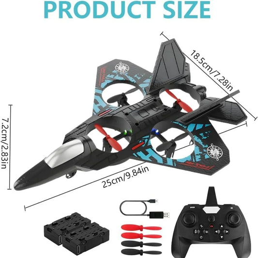 TAK TAK RC Fighter Jet Drone Toy