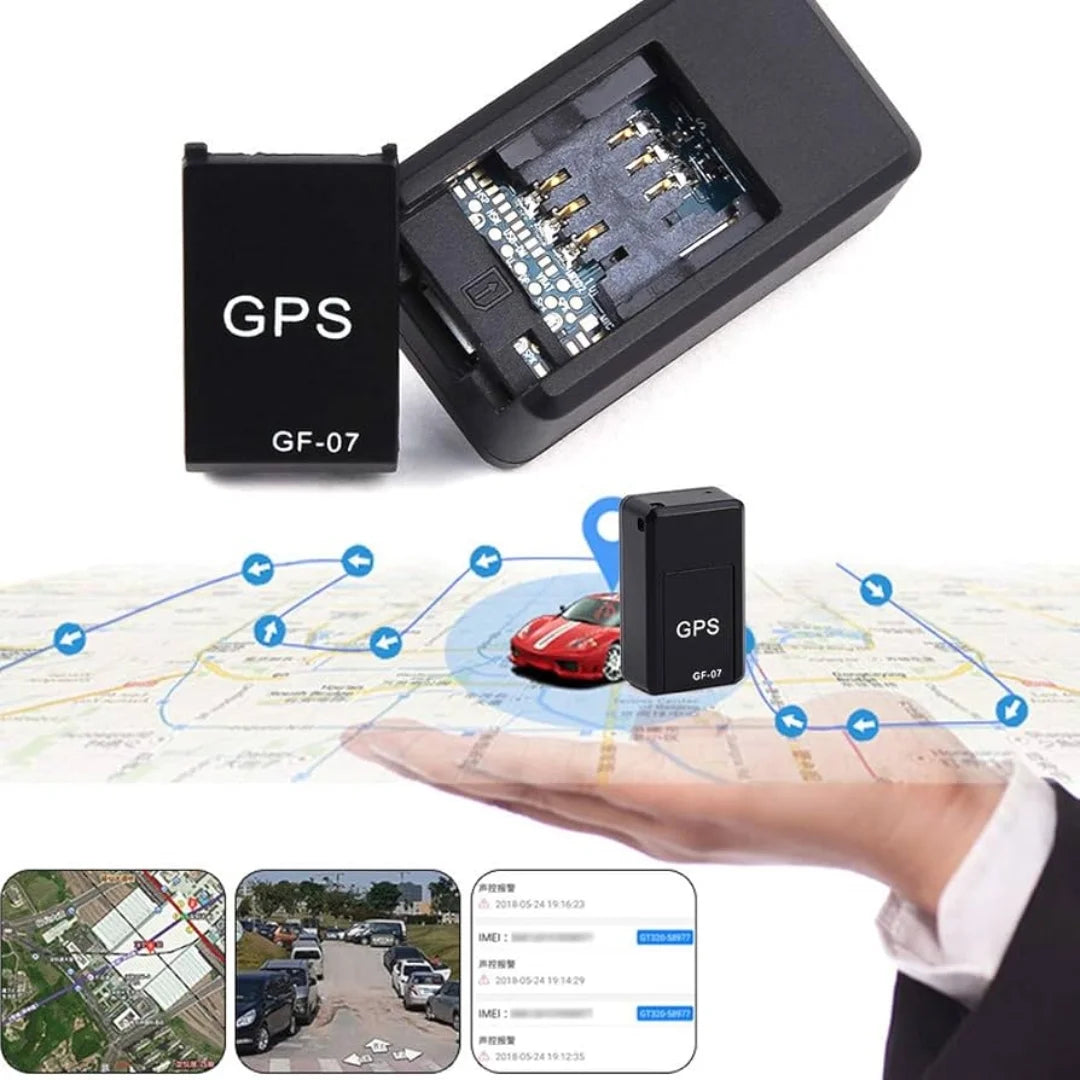 Mini GPS Tracker – Portable Real-Time Tracking Device for Cars, Bags & Pets