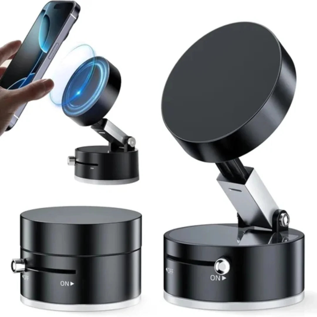 Magnetic Suction Car Phone Mount Strong Magnet Dashboard Holder for Hands Free Driving