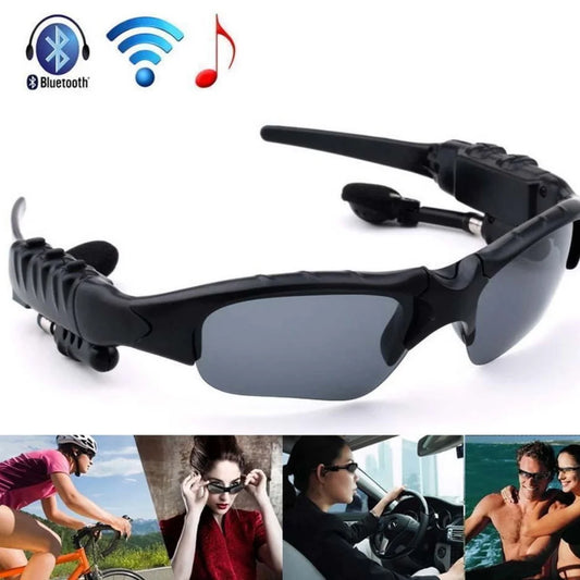 Smart Bluetooth Sunglasses with Built-in Earphones – Outdoor Sports & Driving Glasses