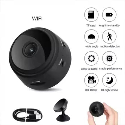 Mini Wireless Security Camera – WiFi HD Smart Home Surveillance Cam