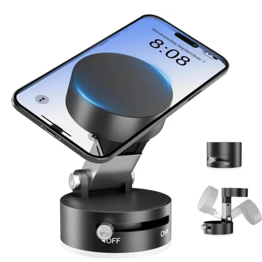 Magnetic Suction Car Phone Mount Strong Magnet Dashboard Holder for Hands Free Driving