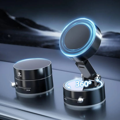 Magnetic Suction Car Phone Mount Strong Magnet Dashboard Holder for Hands Free Driving