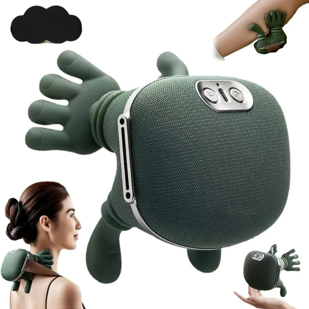 Neck Massager with Hands, Bionic Heated Shiatsu Neck & Back Massager